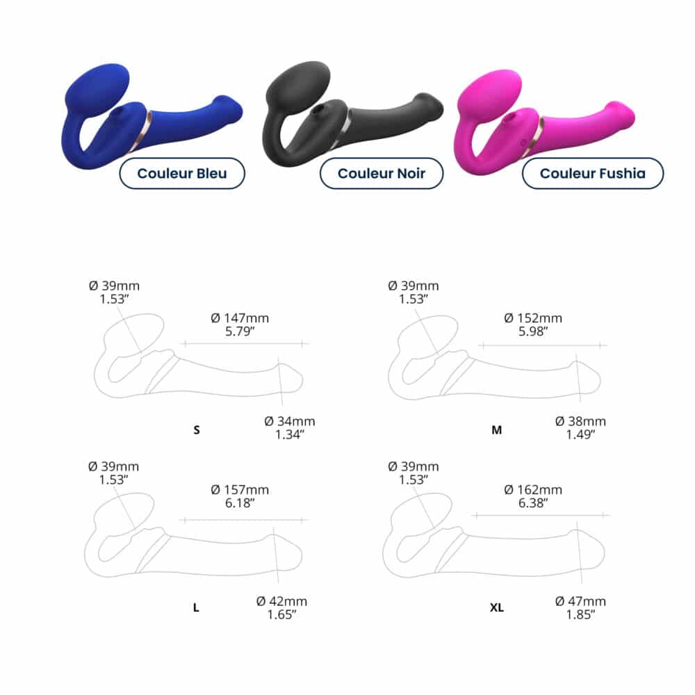 Multi Orgasm Bendable Strap-On - – Image 7