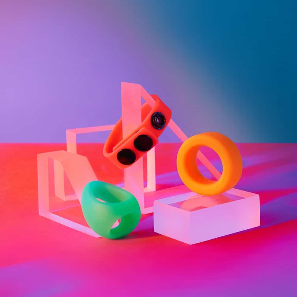 Kit Neon Ring - 3 Cockrings Liquid Silicone