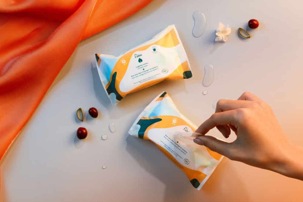 Lingettes intimes naturelles - Apaisantes et Hydratantes